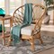 Bali & Pari Emmeline Bohemian Honey Rattan Accent Chair 245-13640-ZORO - alternate 2